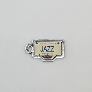 Vintage 1990 Galoob Micro Machines License Plate Louisiana JAZZ